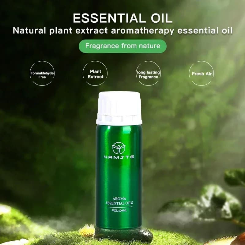 NAMASTE 100ML Öldiffusor, elektrischer Aroma-Diffusor für ätherische Öle, Raumduftspender, Lufterfrischer für Zuhause, heiß begehrt