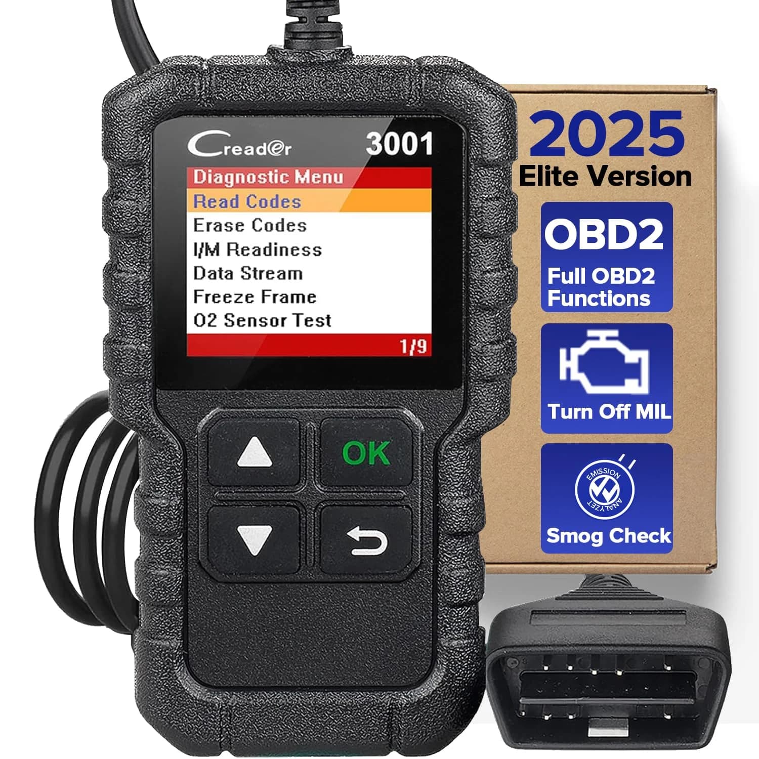 LAUNCH X431 CR3001 OBD2 Auto Reader Scanner Unterstützung OBDII/EOBD Creader 3001 OBD2 Auto Diagnose Werkzeuge PK ELM327/KW850