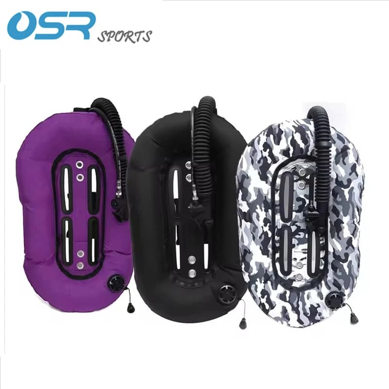 30lbs Scuba Tauchen Donut Flügel Einzigen Tank Mit Gurtband Slot Tech Tauchen Heavy Duty Auftrieb Kompensator Tauchen Donut Flügel