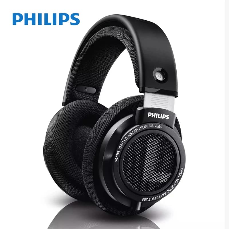 Philips SHP9500 Kopfhörer HiFi Stereo Wired Kopfhörer Computer Online Lernen Ohrhörer Esports Spiel 3,5mm 6,3mm Universal Headset