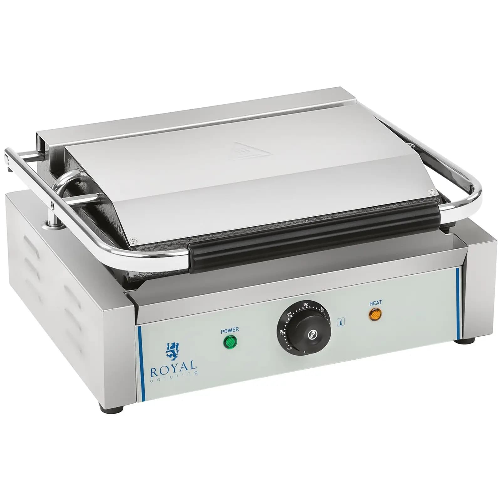 Kontaktgrill Geriffelt 2.200 W -  by Royal Catering