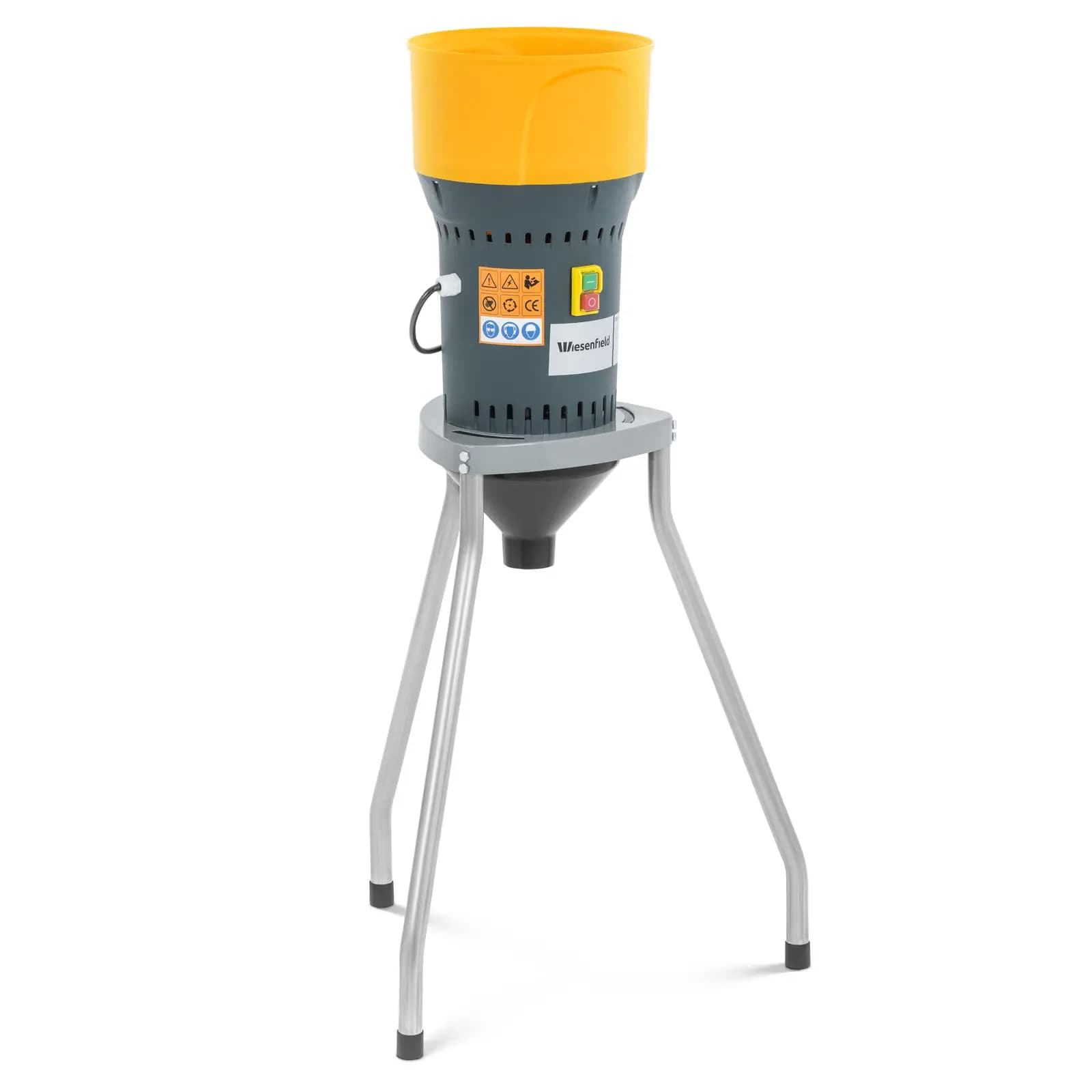 Getreidemühle Elektrisch 300 Kg/h 1300 W mit Untergestell - Getreidemühlen by Wiesenfield
