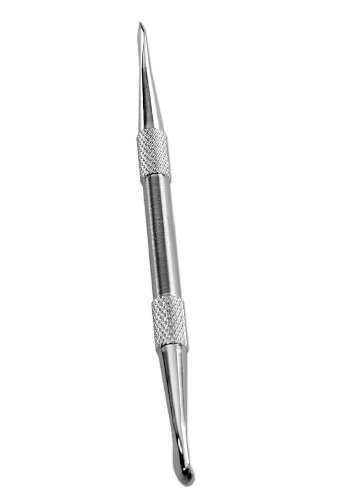 Edelstahl-Werkzeuglöffel mit spitzem Ende, 105 mm