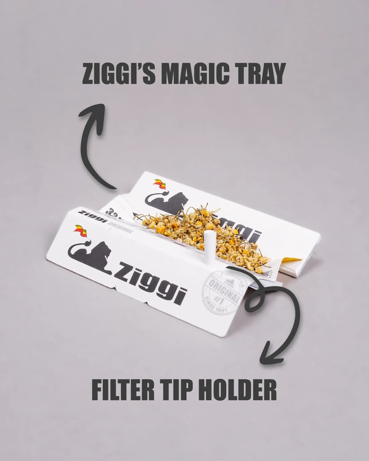 Ziggi Original, 32 Blättchen + 32 Filter Tips