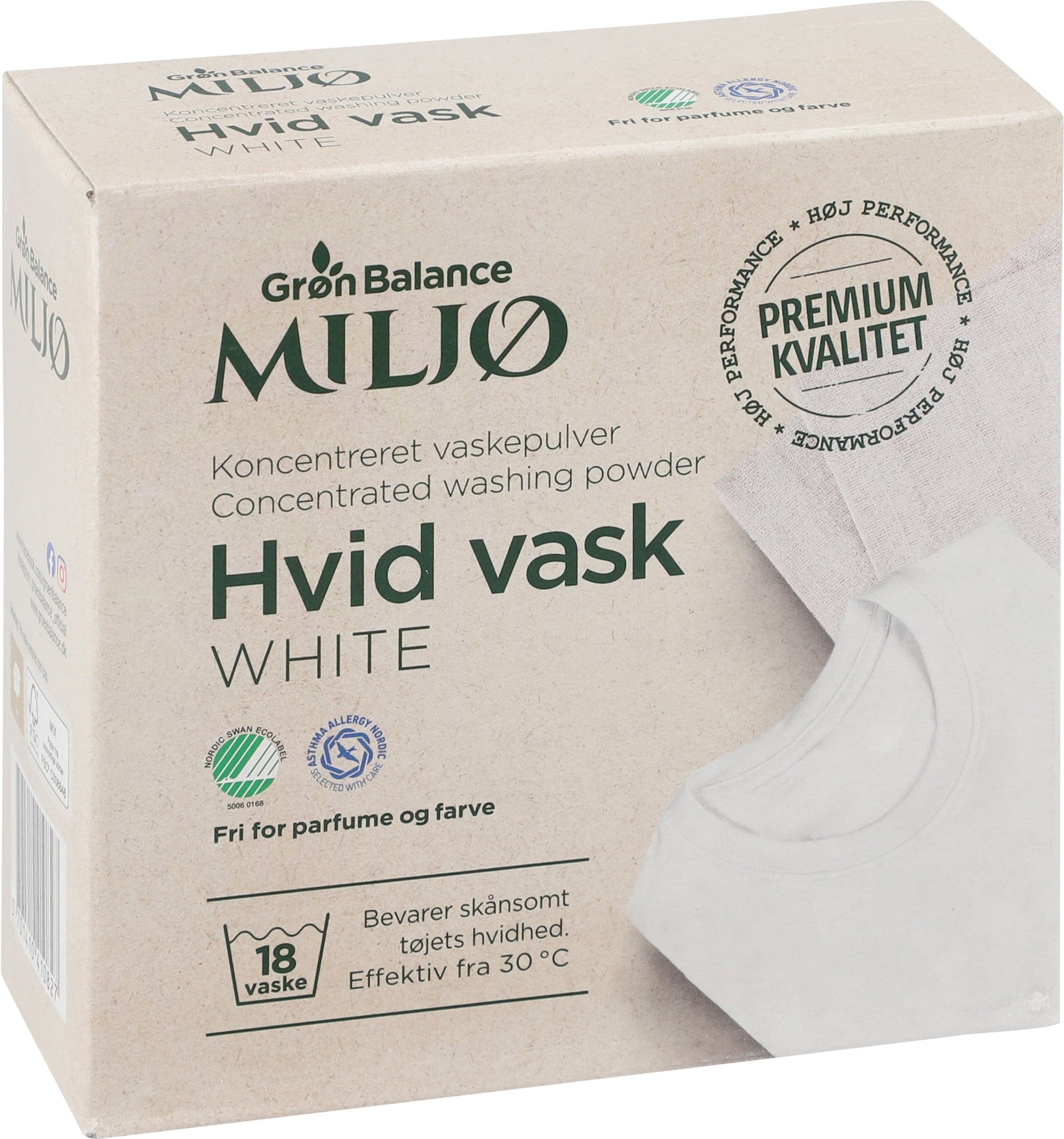 Grøn Balance Konzentriertes Vollwaschmittel 785g - 785 g