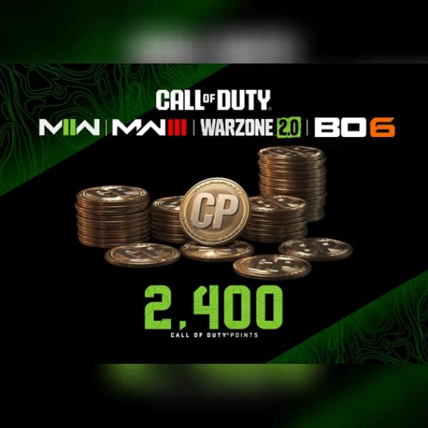 Call of Duty 2400 Points (BO6/MW3/MW2/Warzone 2.0) (Xbox One / Xbox Series X|S) Xbox Live Key - GLOBAL