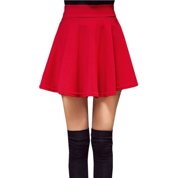 Damen-Minirock A1009 rot M