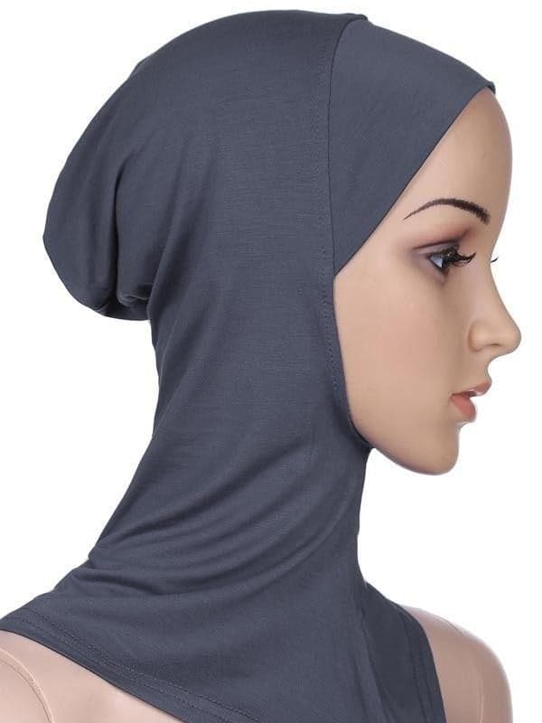 Hijab für Frauen dunkelgrau