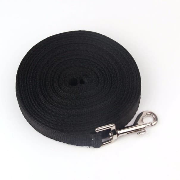 Hundeleine schwarz 10 m