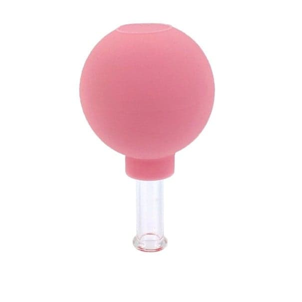 Vakuum-Massageflasche 15 mm rosa