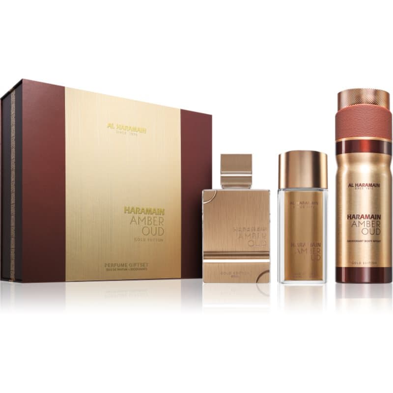 Al Haramain Amber Oud Gold Edition Geschenkset Unisex