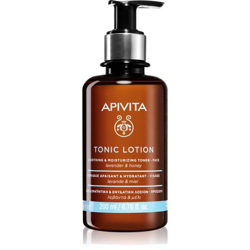 Apivita Moisturizing Face Tonic beruhigendes Hauttonikum mit feuchtigkeitsspendender Wirkung 200 ml