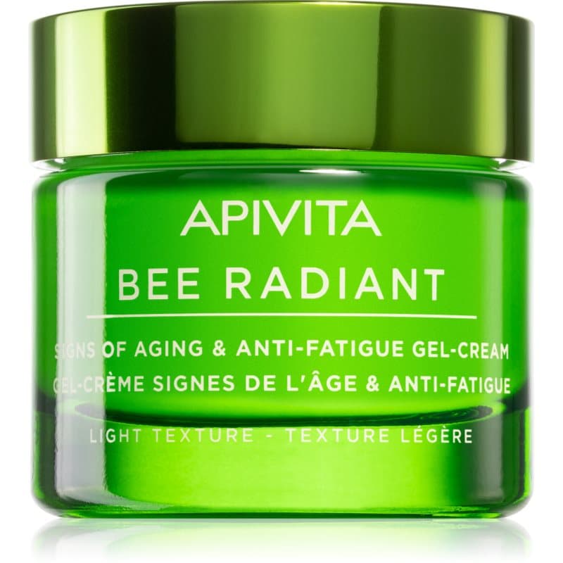 Apivita Bee Radiant Gel-Cream - Light texture Leichte Gelcreme gegen das Altern der Haut und zur Festigung der Haut 50 ml