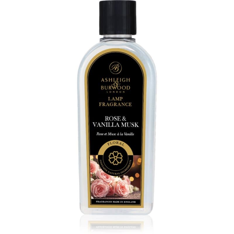 Ashleigh & Burwood London Rose & Vanilla Musk Ersatzfüllung für katalytische Lampen 500 ml