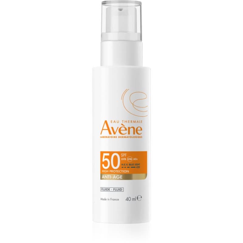 Avène Sun Anti-Age Fluid schützendes Fluid gegen Falten SPF 50 40 ml
