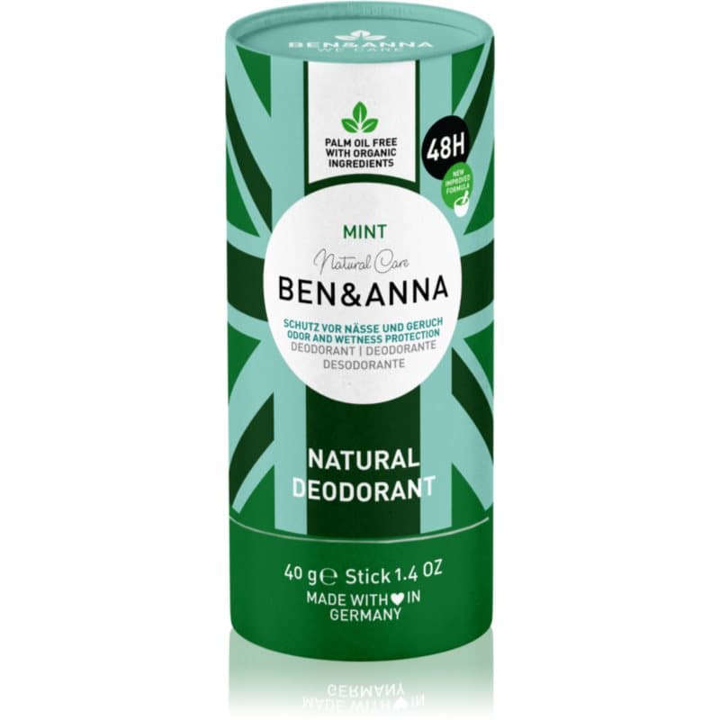 BEN&ANNA Natural Care Mint natürlicher Deo-Stick 40 g