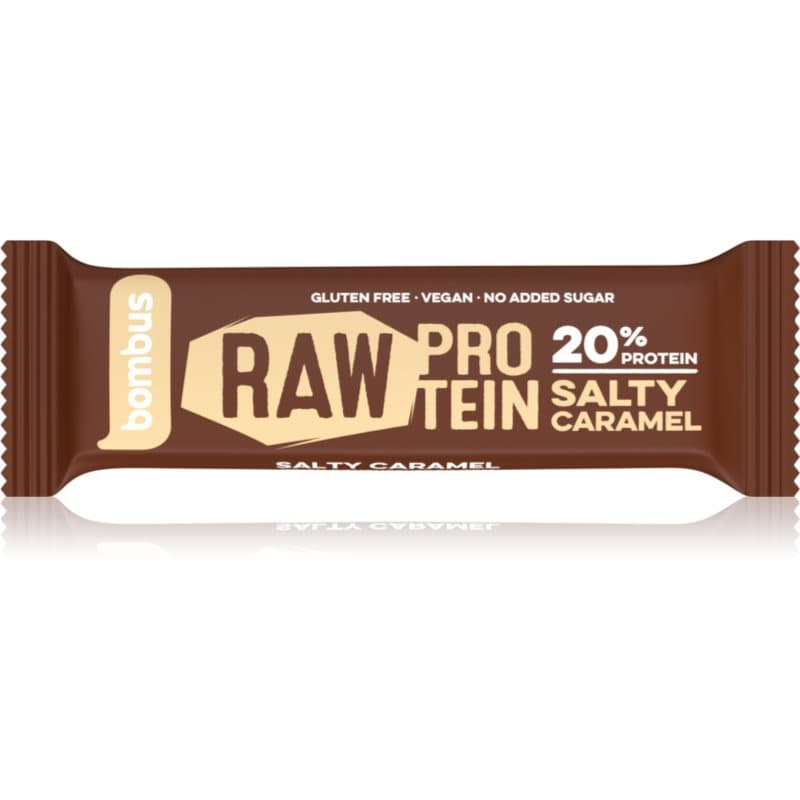 Bombus Raw Protein Proteinriegel Geschmack Salty Caramel 50 g