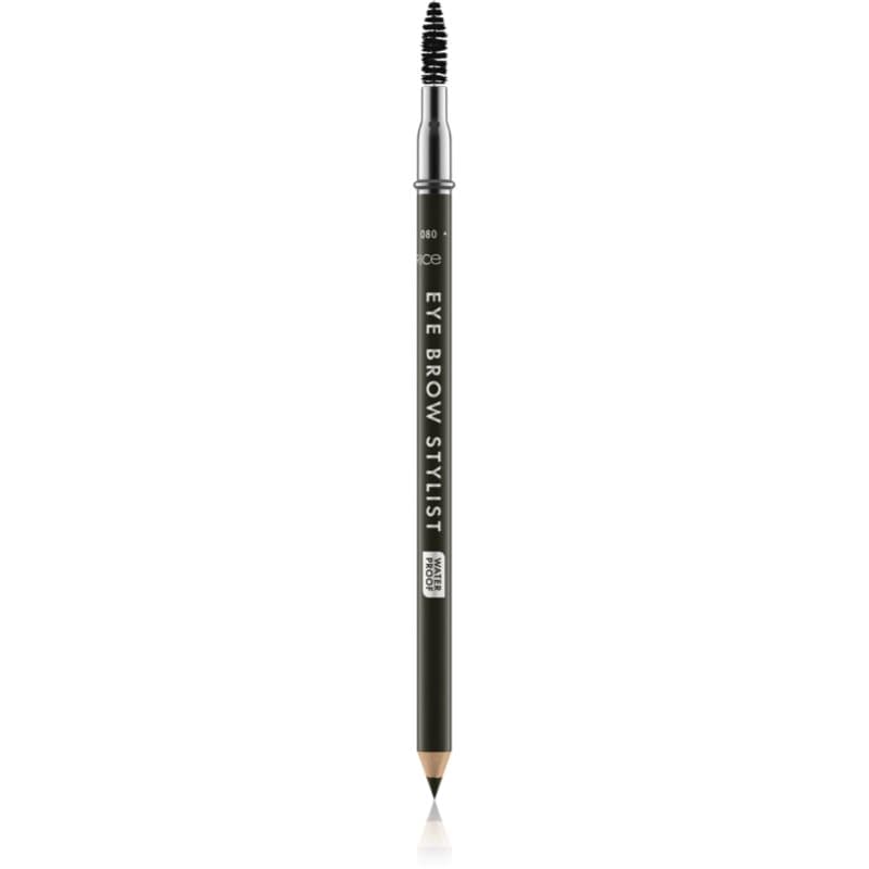 Catrice Eye Brow Stylist Augenbrauenstift mit Bürste Farbton 080 Back To Black 1 g