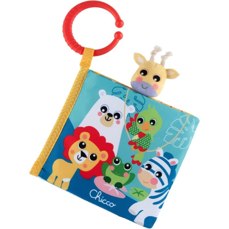 Chicco Giraffe Finger Puppet 3-24 m Kontrast-Lernbuch 15 x 4 x 15 cm 1 St.