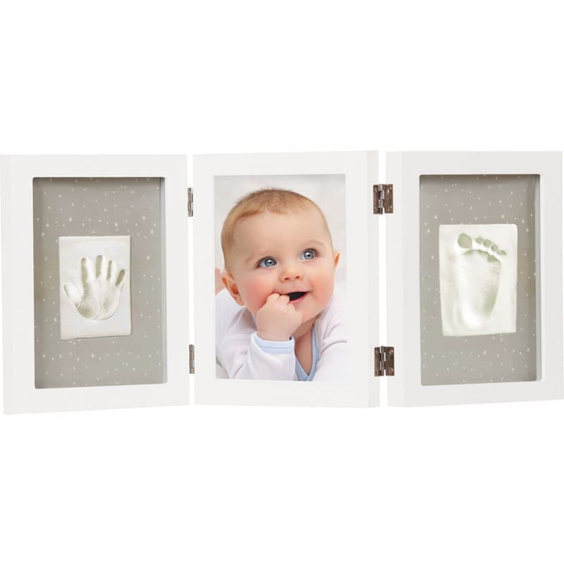 Dooky Luxury Memory Box Triple Frame Printset Abdrucksets für Babyerinnerungen 1 St.
