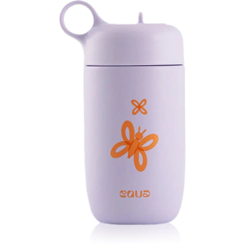 Equa Kids Wasserflasche aus rostfreiem Stahl für Kinder Butterfly 1 St.