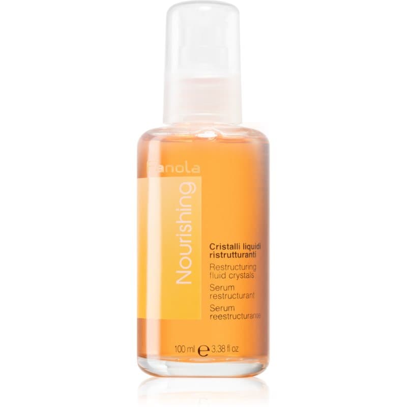 Fanola Nourishing Restructuring Liquid Crystals Öl-Serum für trockenes und beschädigtes Haar 100 ml