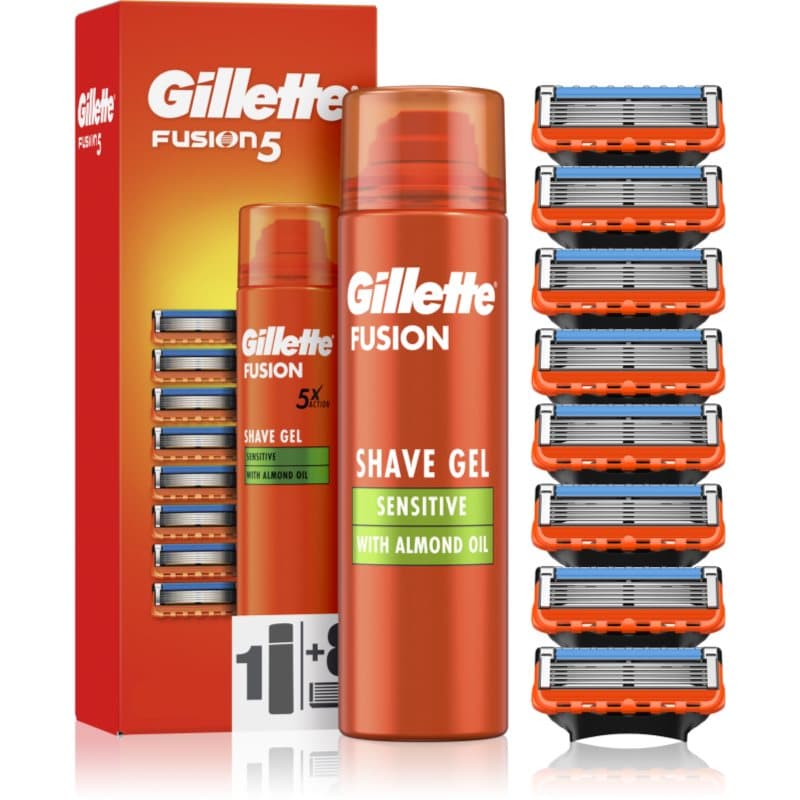 Gillette Fusion5 Sensitive Rasierset