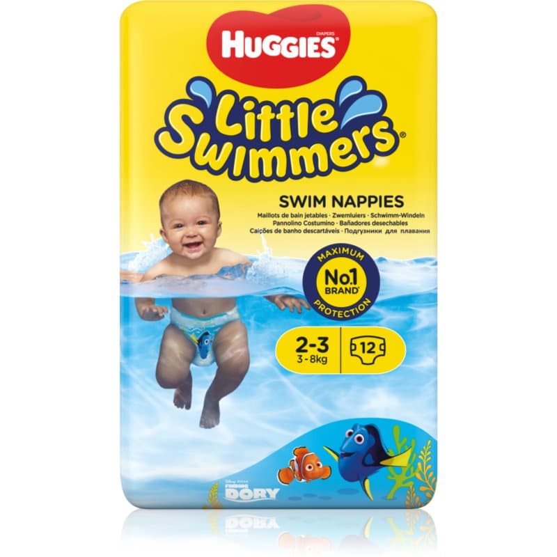 Huggies Little Swimmers 2-3 Einweg-Badehose 3-8 kg 12 St.