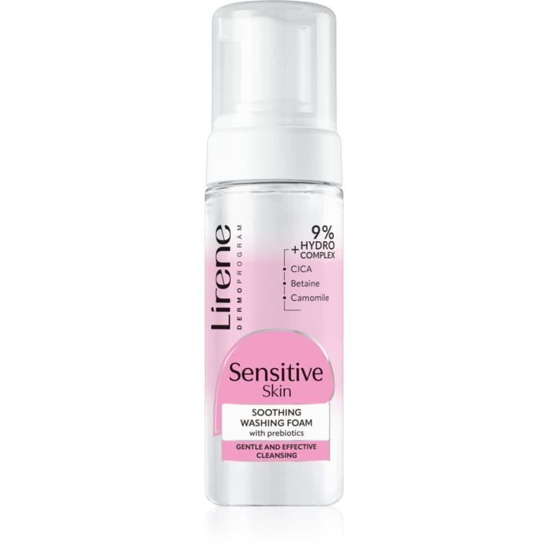 Lirene Sensitive skin beruhigender Mizellarschaum für empfindliche Haut 150 ml