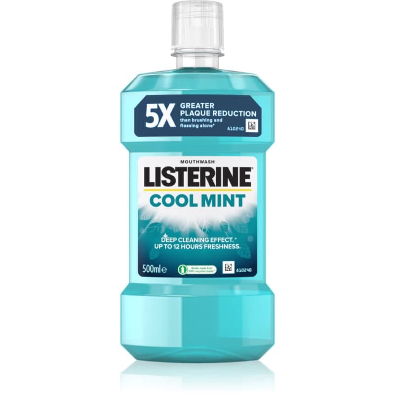 Listerine Cool Mint Mundspülung für frischen Atem 500 ml