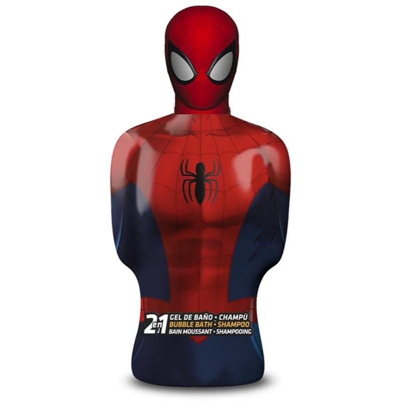 Marvel Spiderman Bubble Bath and Shampoo Shampoo und Badeschaum 2 in 1 für Kinder 350 ml