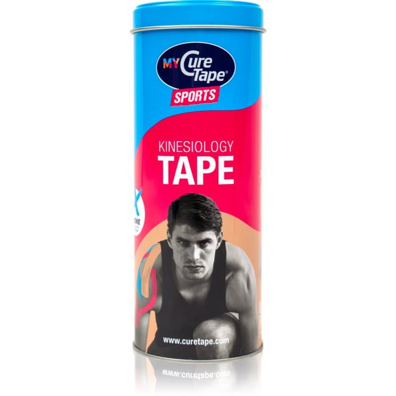 MyCureTape® Sports Kinesiotape blechdose Farbe Blue, Beige, Pink