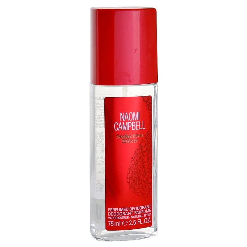 Naomi Campbell Seductive Elixir deo mit zerstäuber für Damen 75 ml