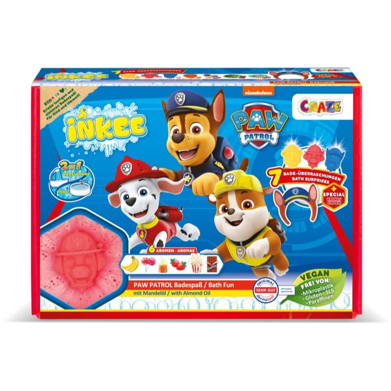Craze INKEE Paw Patrol Geschenkset für das Bad für Kinder