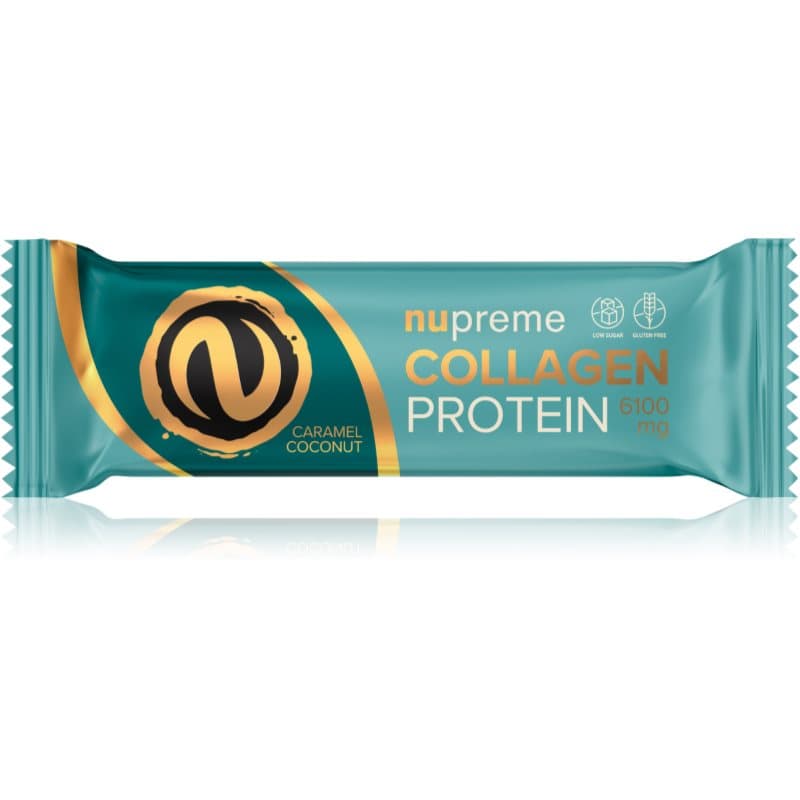 Nupreme Collagen Protein Proteinriegel mit Kollagen Geschmack Caramel Coconut 50 g