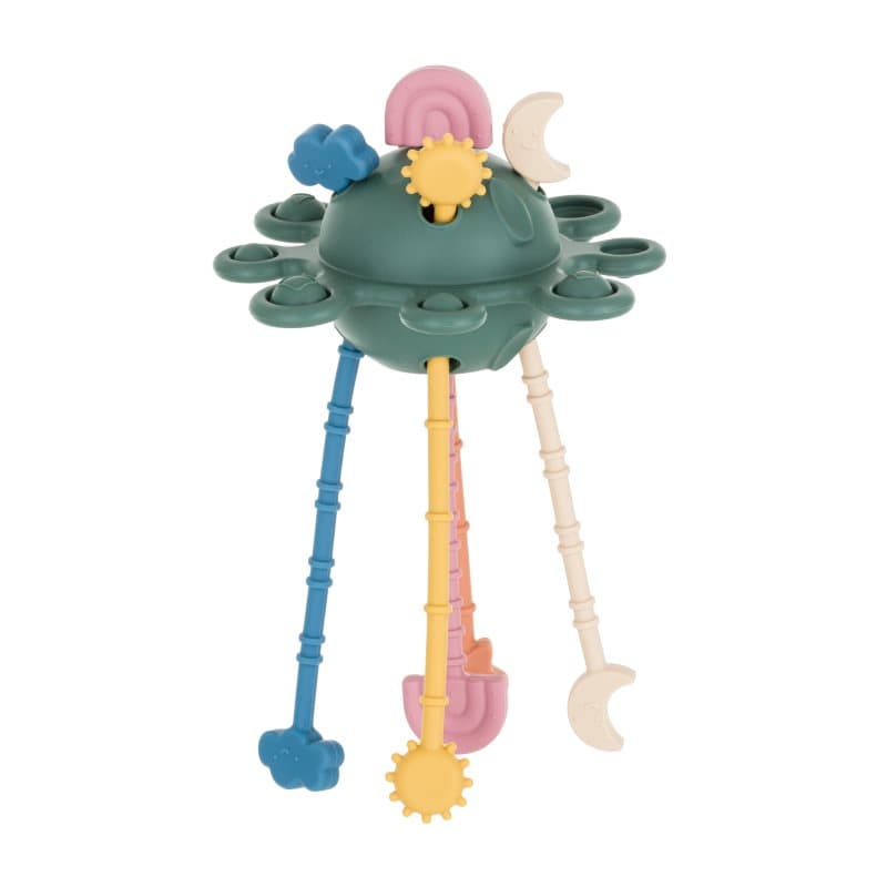 Petite&Mars Crazy planet Activity Spielzeug 6 m+ Misty Green 1 St.