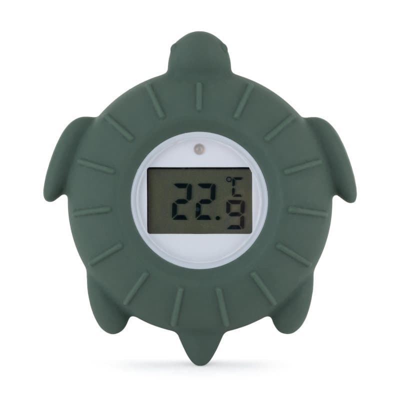 Petite&Mars Digital Silicone Water Thermometer 0m+ digitales Fieberthermometer für die Badewanne Turtle Terry 1 St.