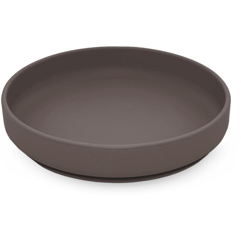Petite&Mars Take&Match Silicone Plate Teller mit Saugnapf Bitter Cocoa 6m+ 1 St.