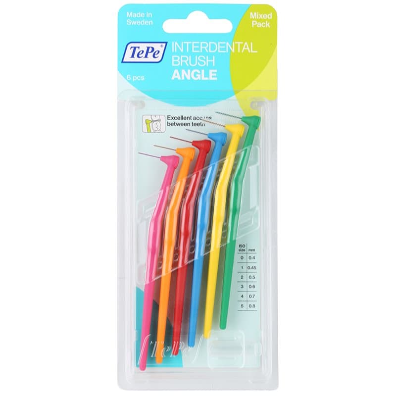 TePe Angle Interdentalzahnbürste Mix 6 St.