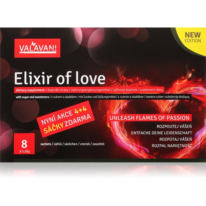 VALAVANI Elixir Of Love Aphrodisiakum im Beutel 4 St.