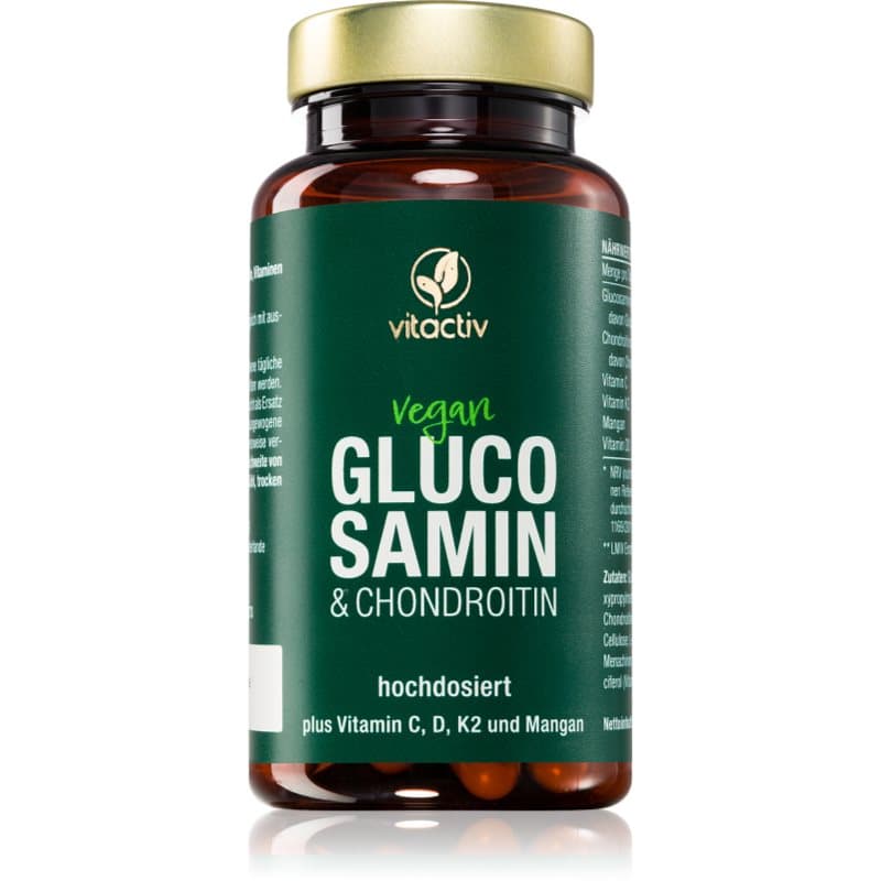Vitactiv Glucosamin & Chondroitin Kapseln zur Unterstützung der Gesundheit des Bewegungsapparats 60 KAP