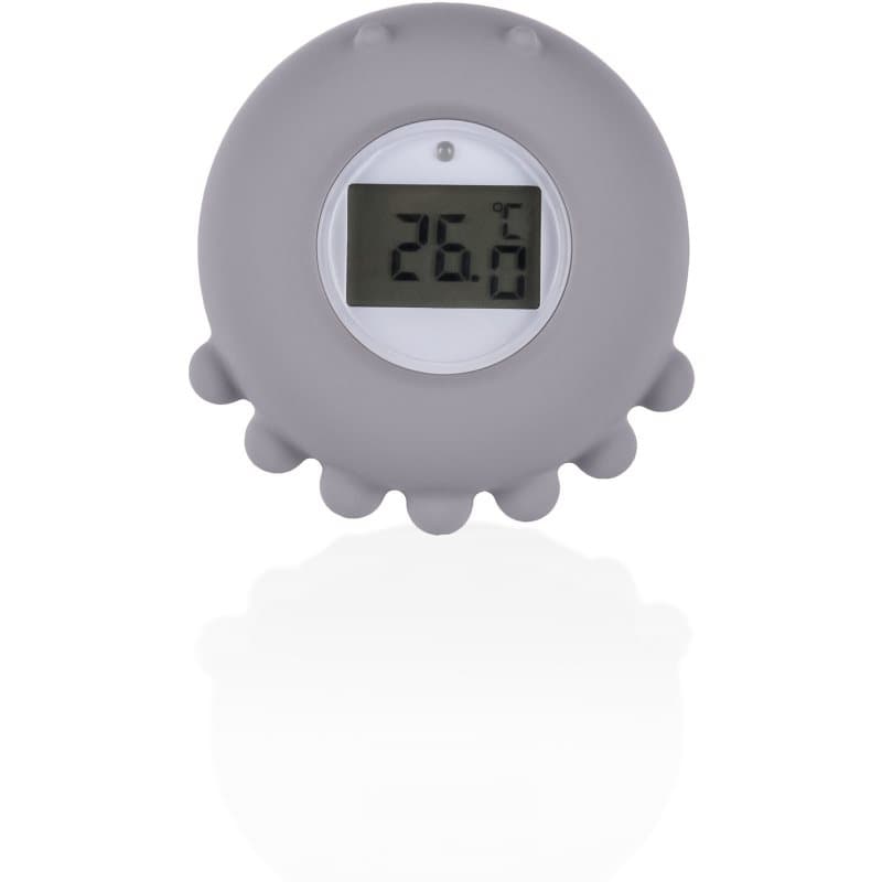 Zopa Silicone Digital Thermometer 2in1 digitales Fieberthermometer für die Badewanne Dove Grey 1 St.
