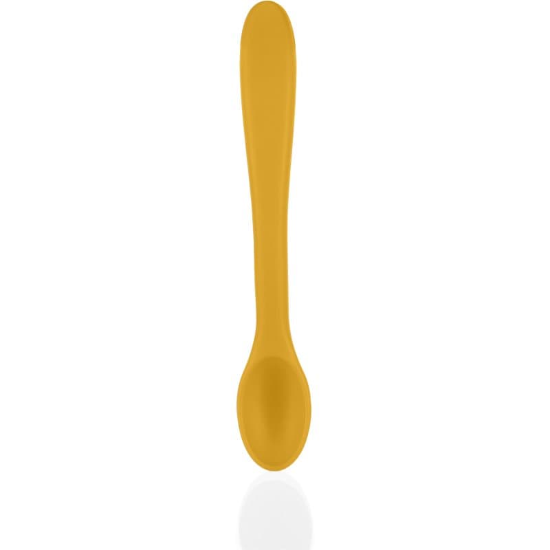 Zopa Silicone Spoon Löffel 6 m+ Mustard Yellow 1 St.