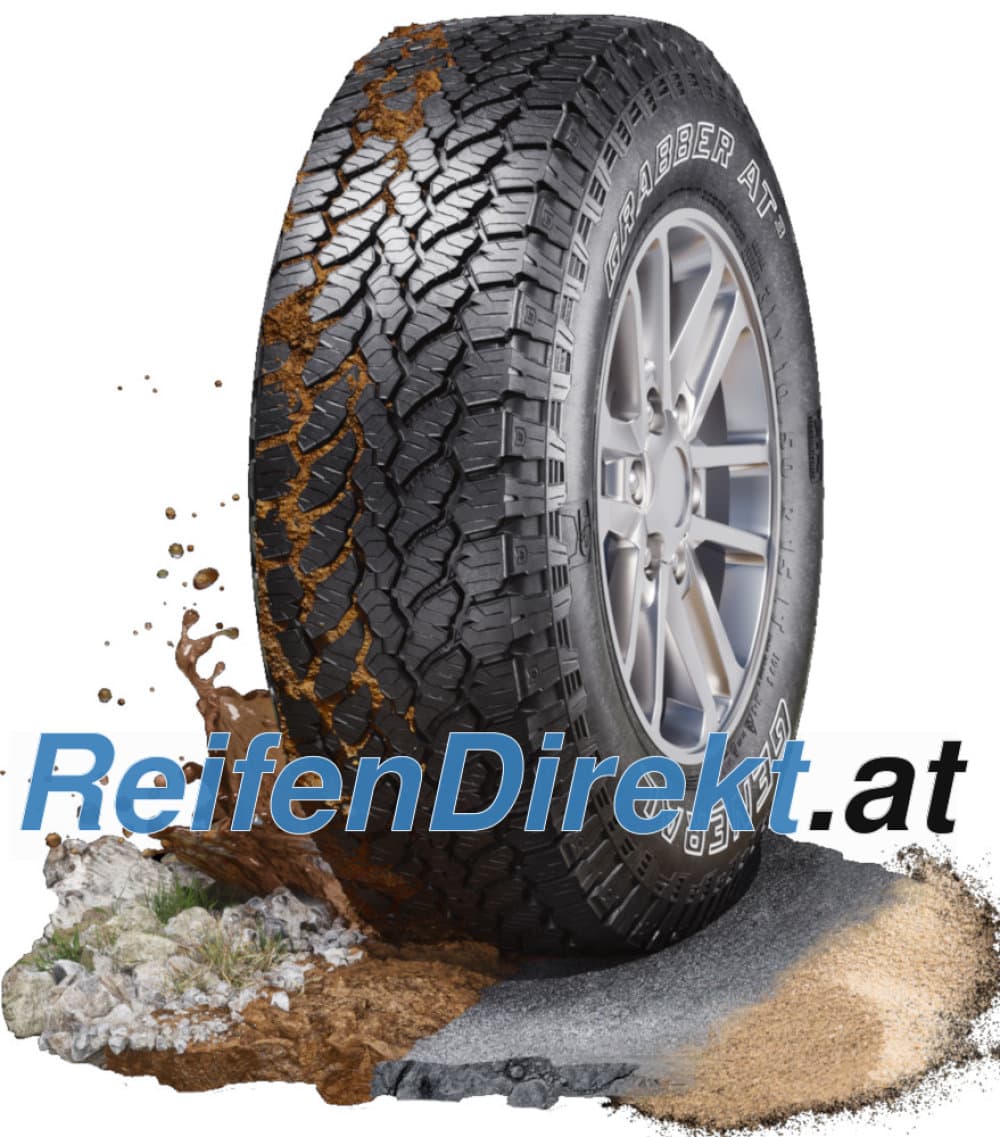 General GRABBER AT3 ( LT265/60 R18 119/116S 10PR, mit Felgenrippe )