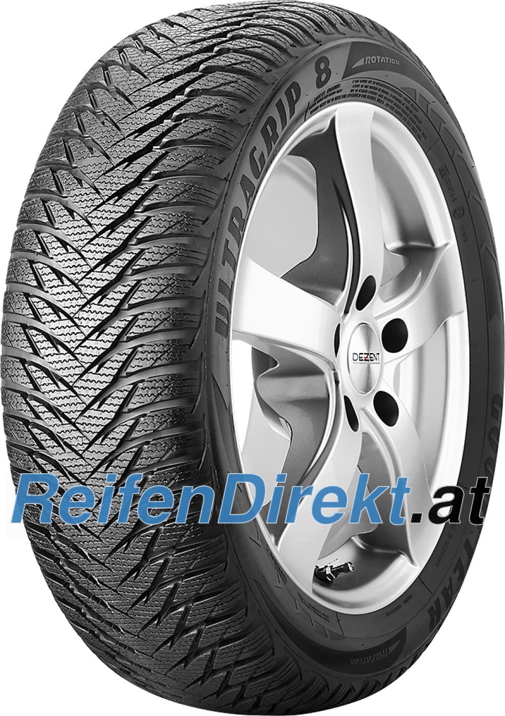 Goodyear UltraGrip 8 ROF ( 195/55 R16 87H *, mit Felgenschutz (MFS), runflat )