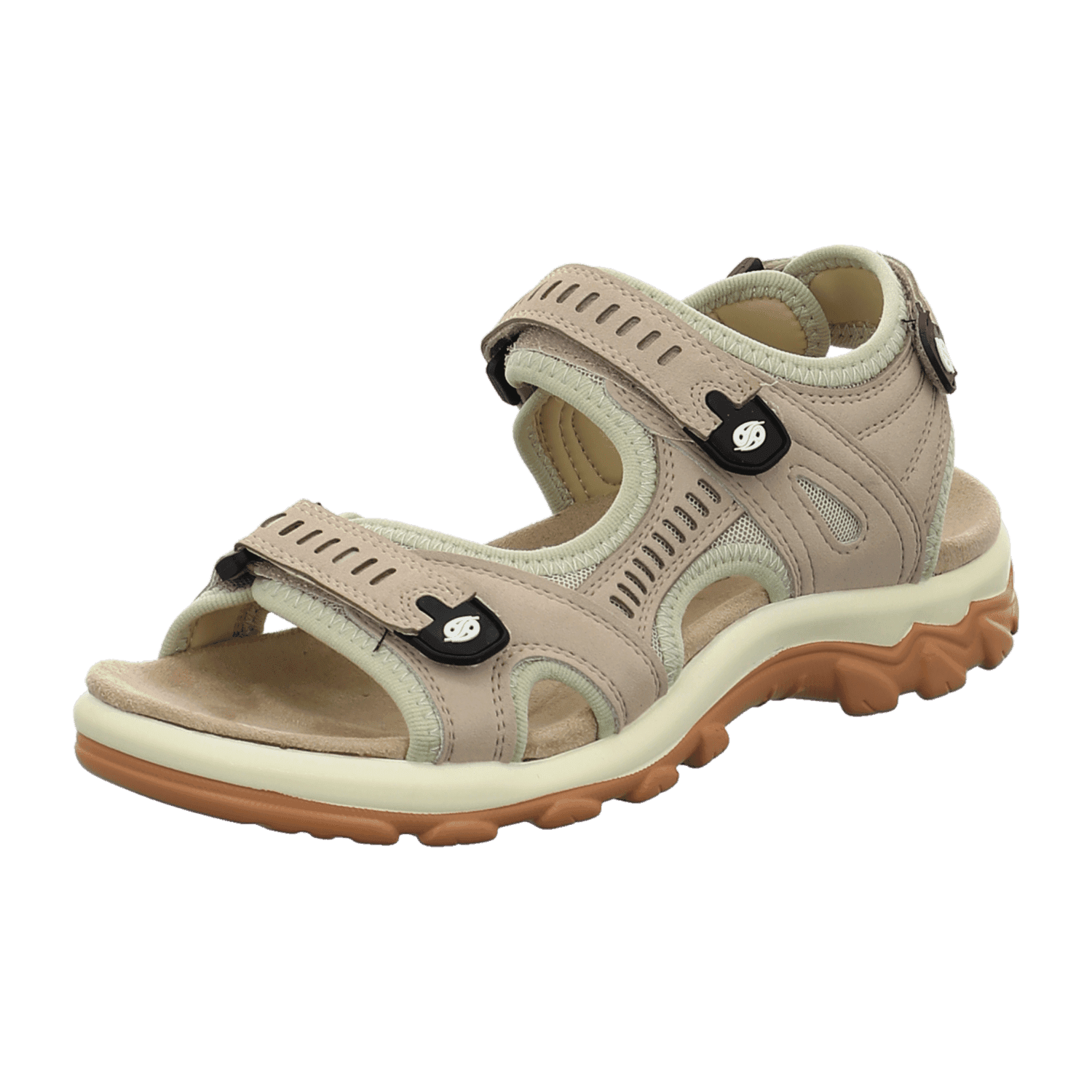 Dockers by Gerli Bequeme Sandalen für Damen, beige, Größe 39 EU