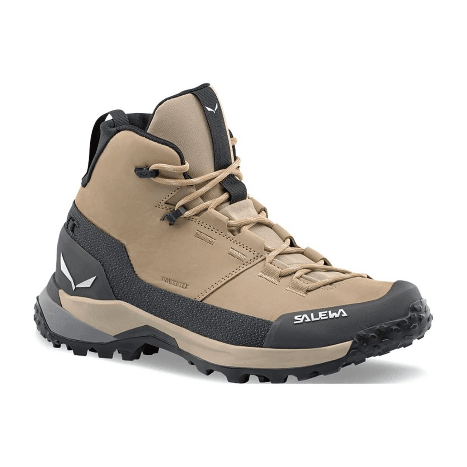 Salewa Puez Leather Mid Powertex für Damen, braun, Größe 40 ½ EU / 7 UK