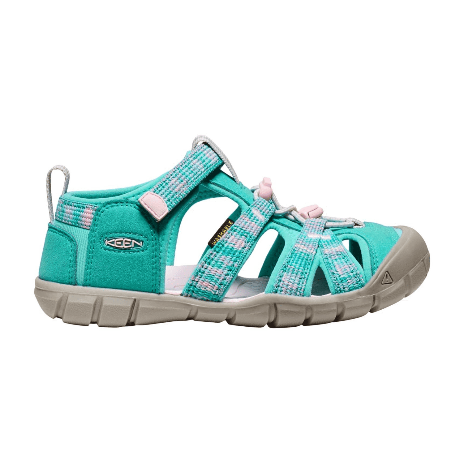 Keen SEACAMP aqua-pink für Kinder, blau, Größe  / 7,5 Kids UK