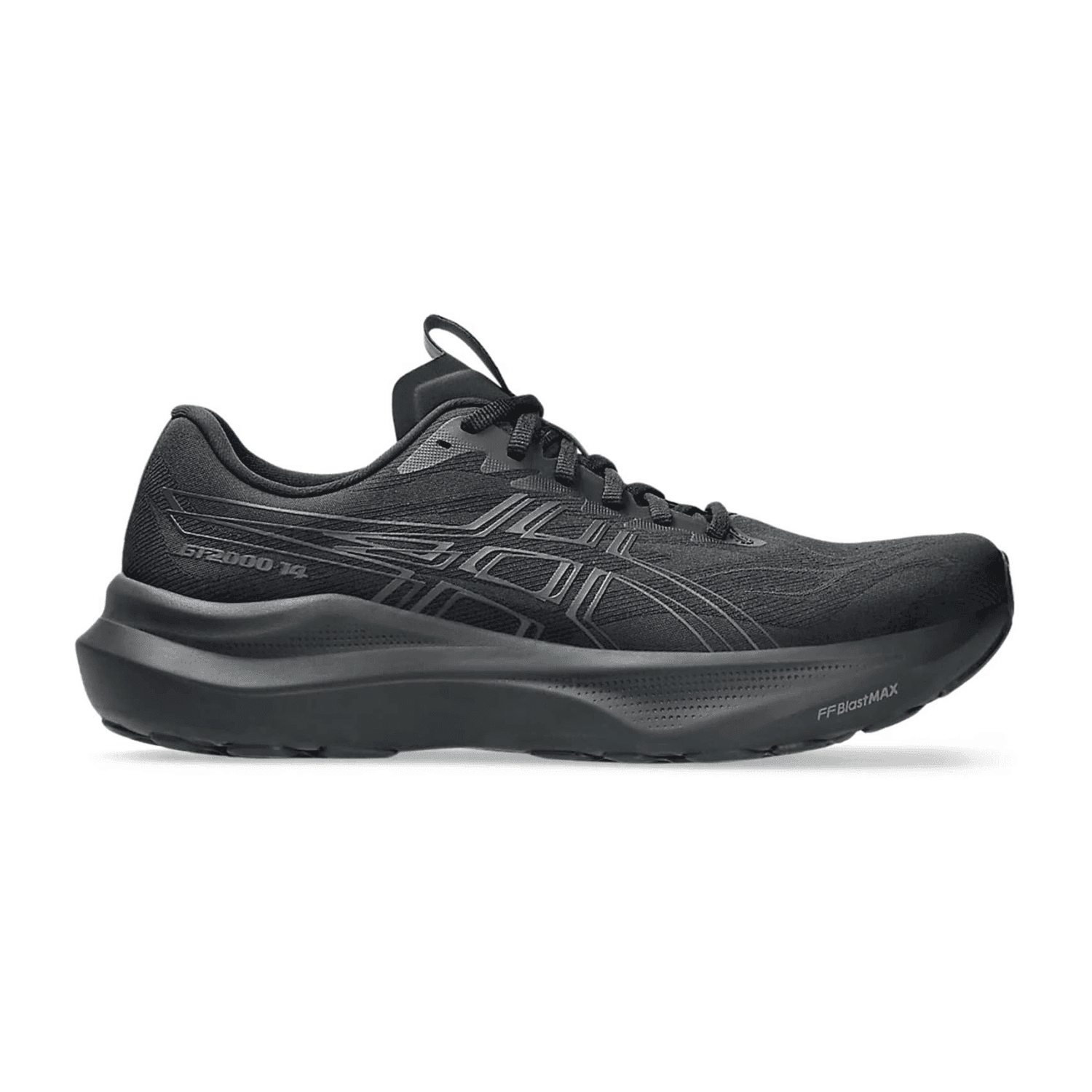 asics GT-2000 14 für Herren, schwarz, Größe 45 EU / 11 UK
