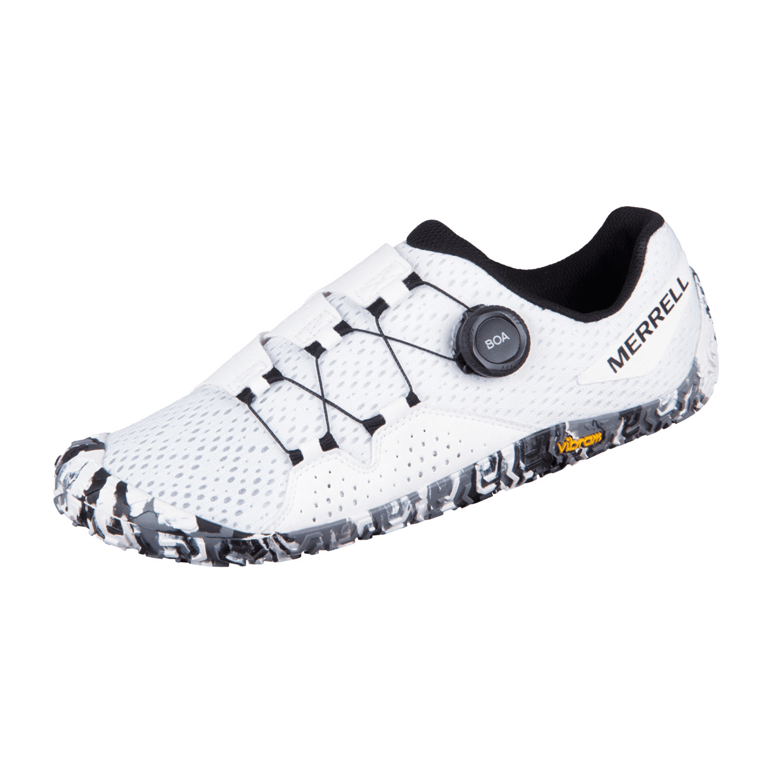 Merrell Vapor Glove 6 Boa J068451 white black für Herren, weiß, Größe 43 EU